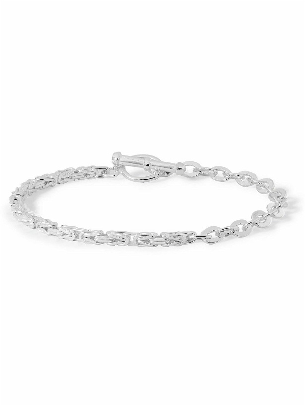 Photo: Alice Made This - Romeo and Juliet Sterling Silver Chain Bracelet