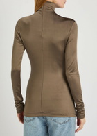 Tove Noor Turtle-neck Jersey top Khaki