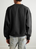 Rhude - Dinero Logo-Print Cotton-Jersey Sweatshirt - Black
