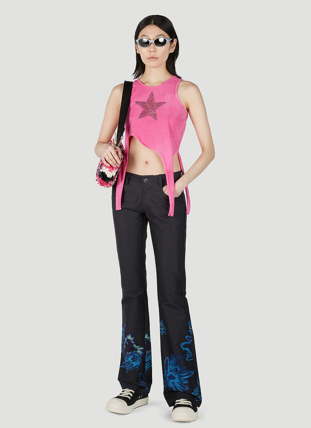 Collina Strada Rhinestone Thistle Tank Top