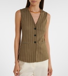 Max Mara Striped vest