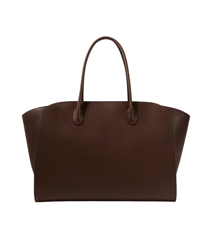 Photo: The Row Marlo 17 leather tote bag