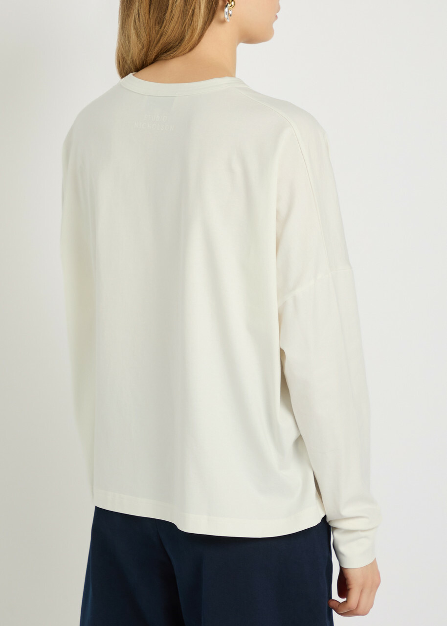 Studio Nicholson Continuity Cotton T-shirt White