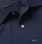 Rubinacci - Cotton-Piqué Polo Shirt - Men - Navy