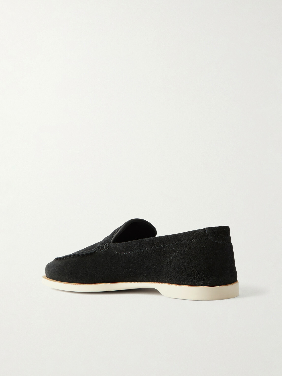 John Lobb - Pace Suede Loafers - Black