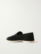 John Lobb - Pace Suede Loafers - Black