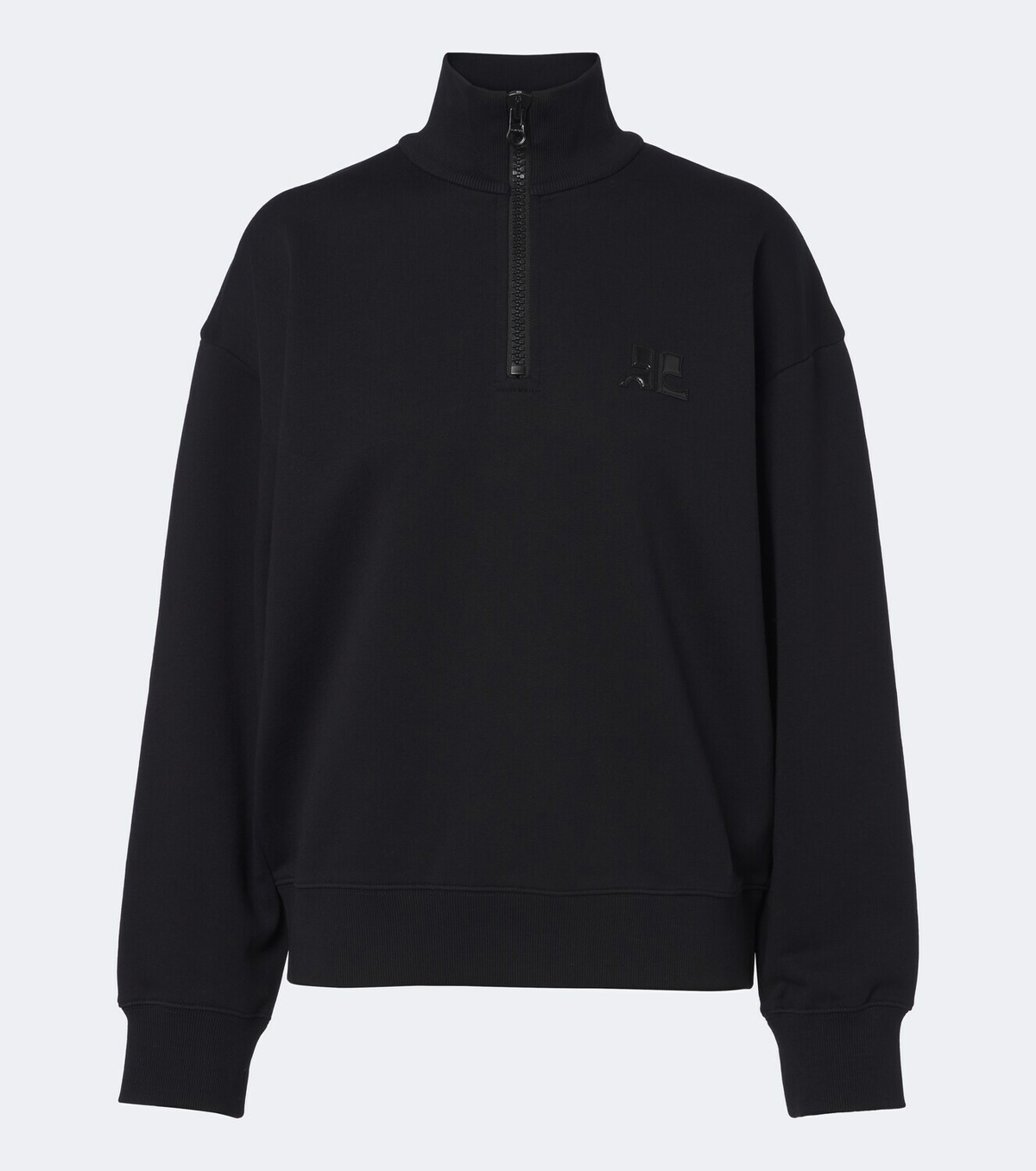 Courrèges Cotton fleece sweatshirt
