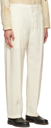 Lemaire Beige Easy Trousers