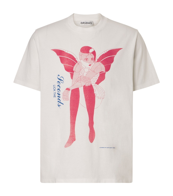Photo: Our Legacy Box printed cotton jersey T-shirt