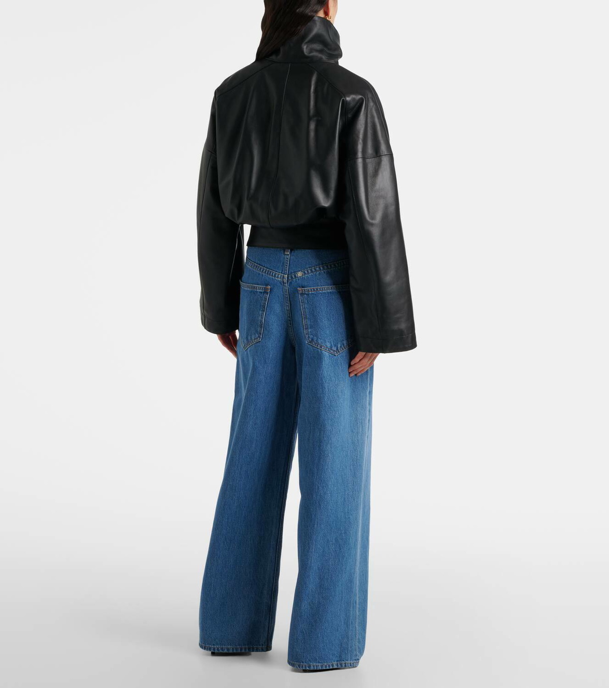Givenchy Cropped leather jacket Givenchy