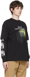 Rassvet Black Organic Cotton T-Shirt