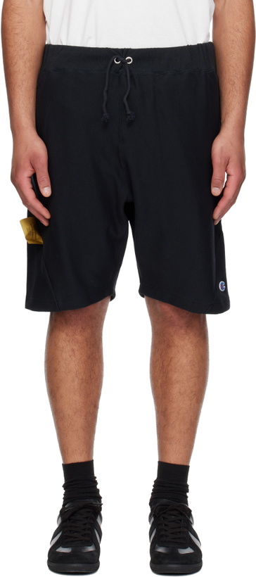 Photo: UNDERCOVER Black Champion Edition UC1F4502 Shorts