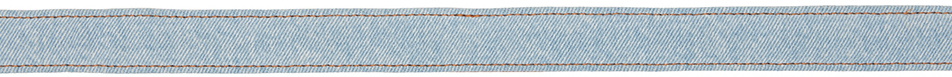Y/Project Blue Y Heart 25mm Belt