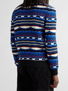 Missoni - Cotton-Jacquard Sweater - Blue