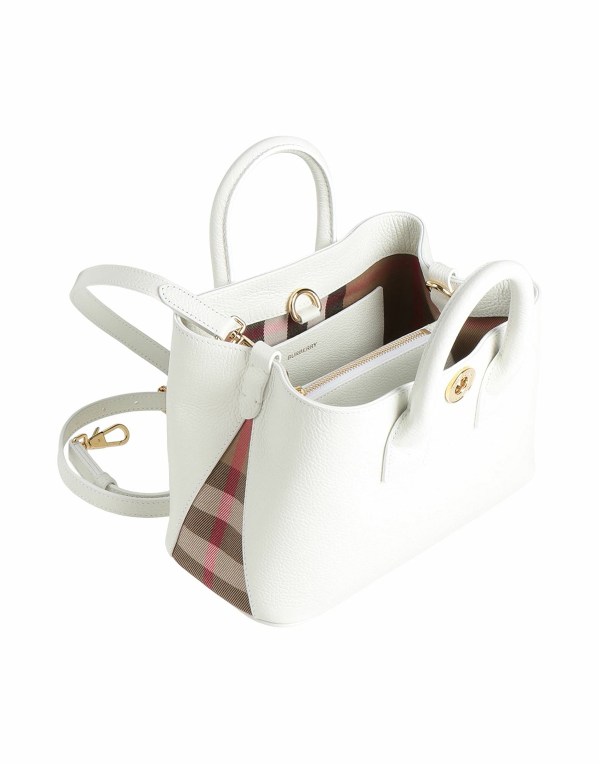 Burberry Womens Handbag in White