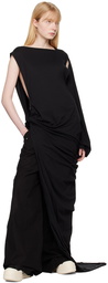 Rick Owens DRKSHDW Black EDFU Maxi Dress