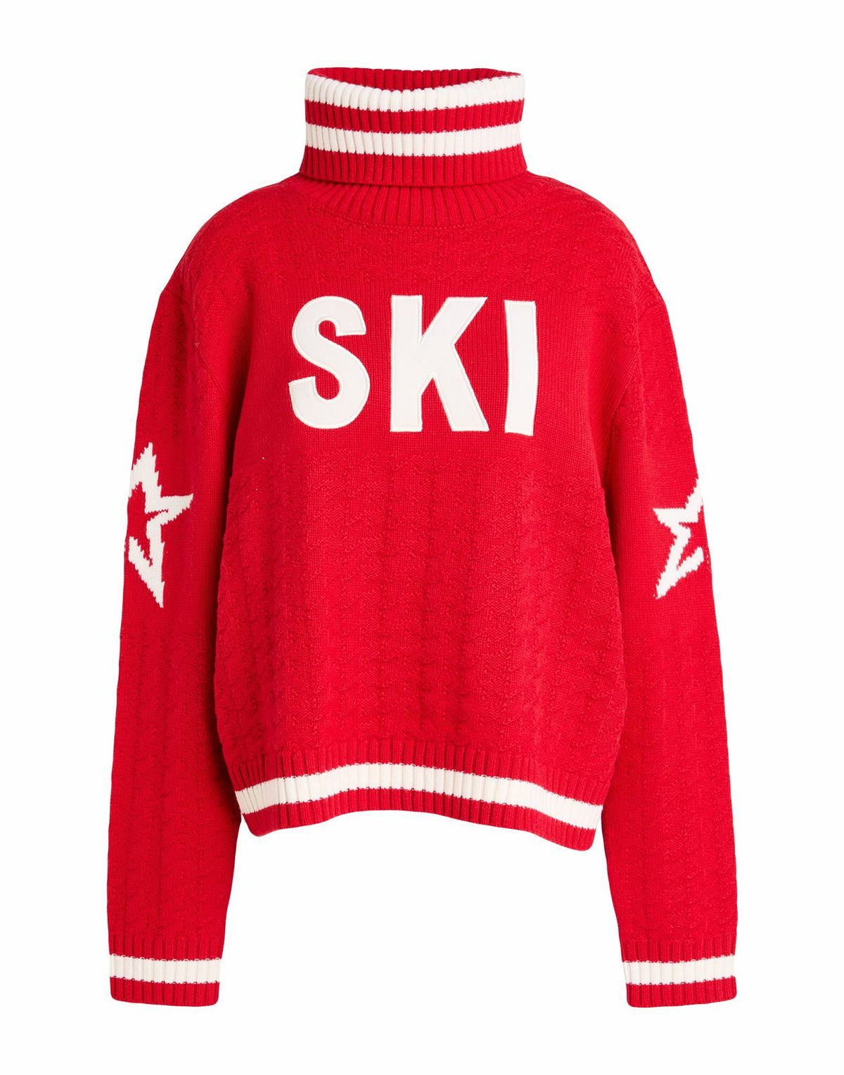 Perfect Moment Womens Turtleneck in Red