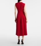 Ralph Lauren Collection Silk-blend midi dress