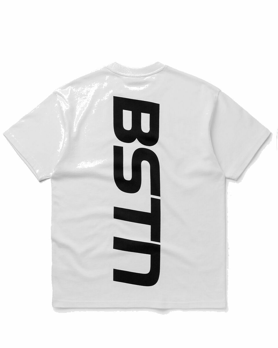 Photo: Bstn Brand Big Logo Heavyweight Tee White - Mens - Shortsleeves