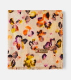 The House of Lyria Firmamento printed linen blanket