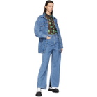 GANNI Blue Levis Edition High Loose Jeans