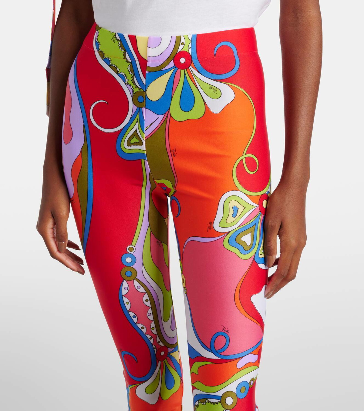 Pucci Orchidee printed leggings