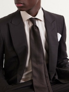 TOM FORD - 7cm Prince of Wales Checked Silk-Jacquard Tie