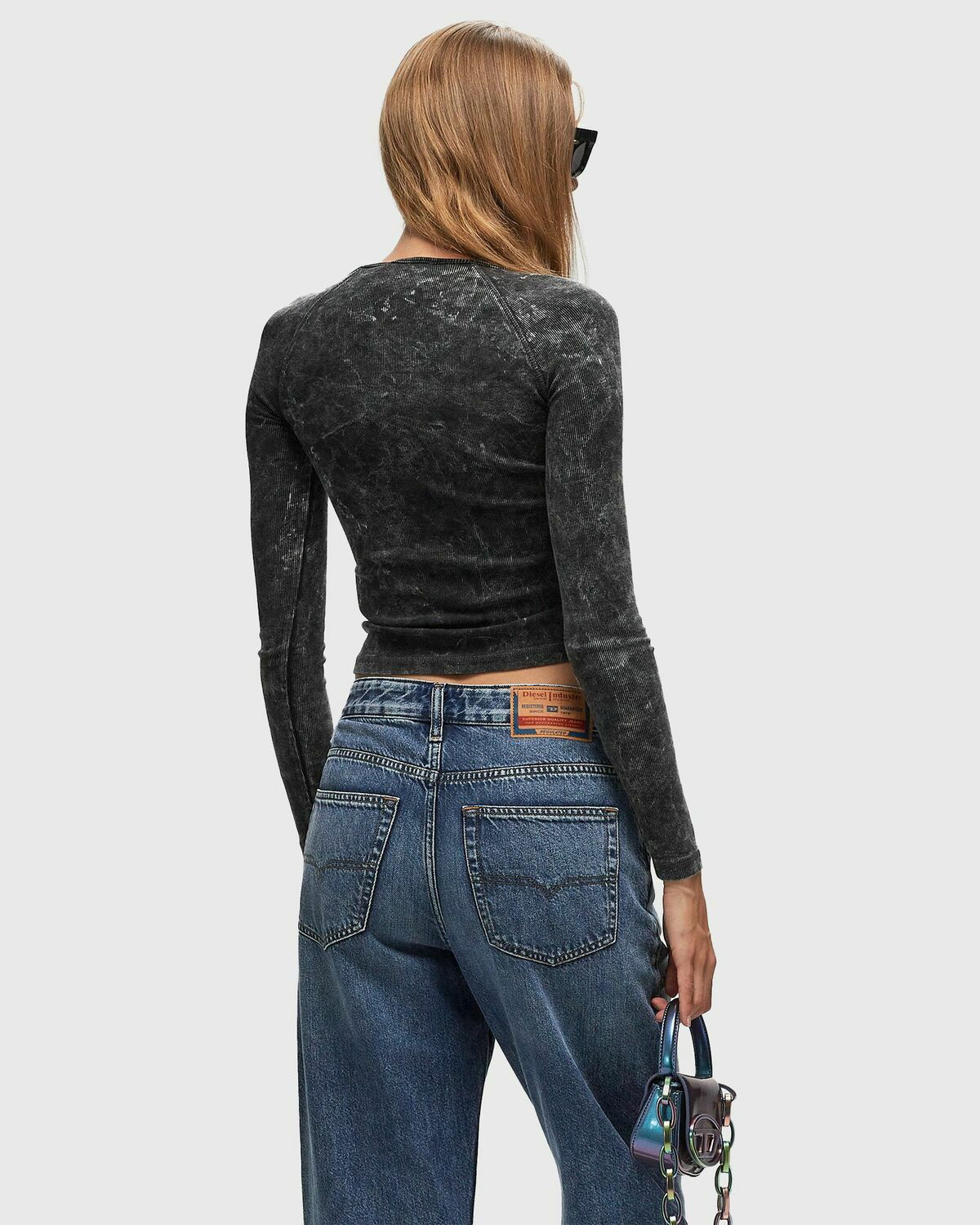 Diesel T Marinel Tank Top Black Longsleeves Diesel