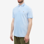 Polo Ralph Lauren Men's Knitted Cord Polo Shirt in Austin Blue