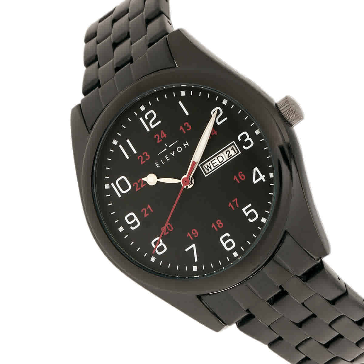 Elevon Gann Black Dial Mens Watch ELE106-6