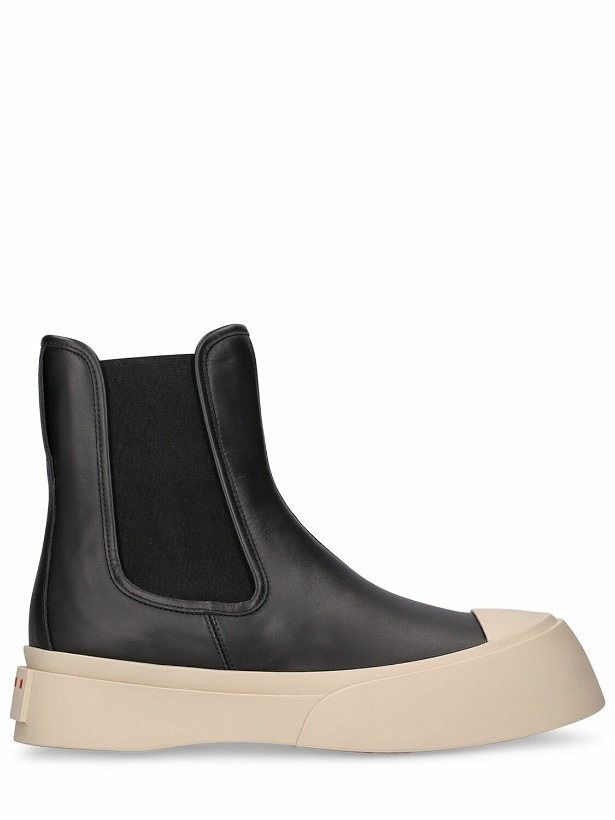 Photo: MARNI - 20mm Pablo Leather Chelsea Boots