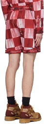KidSuper Red 'Strangers In The Night' Shorts