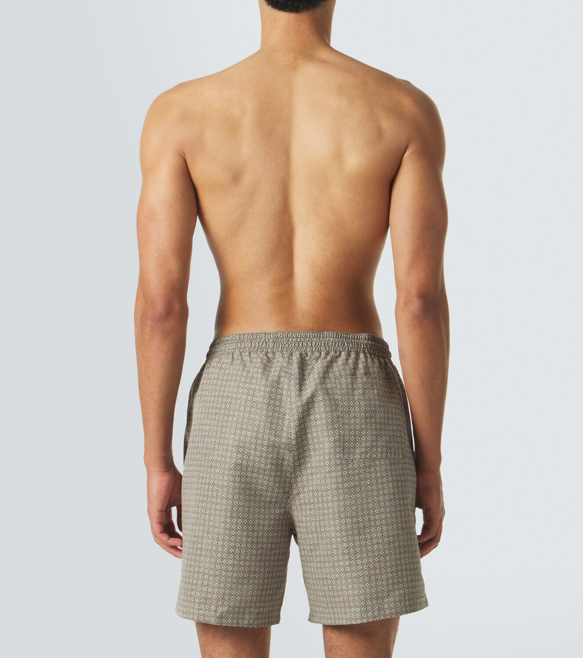 Brunello Cucinelli Logo swim trunks