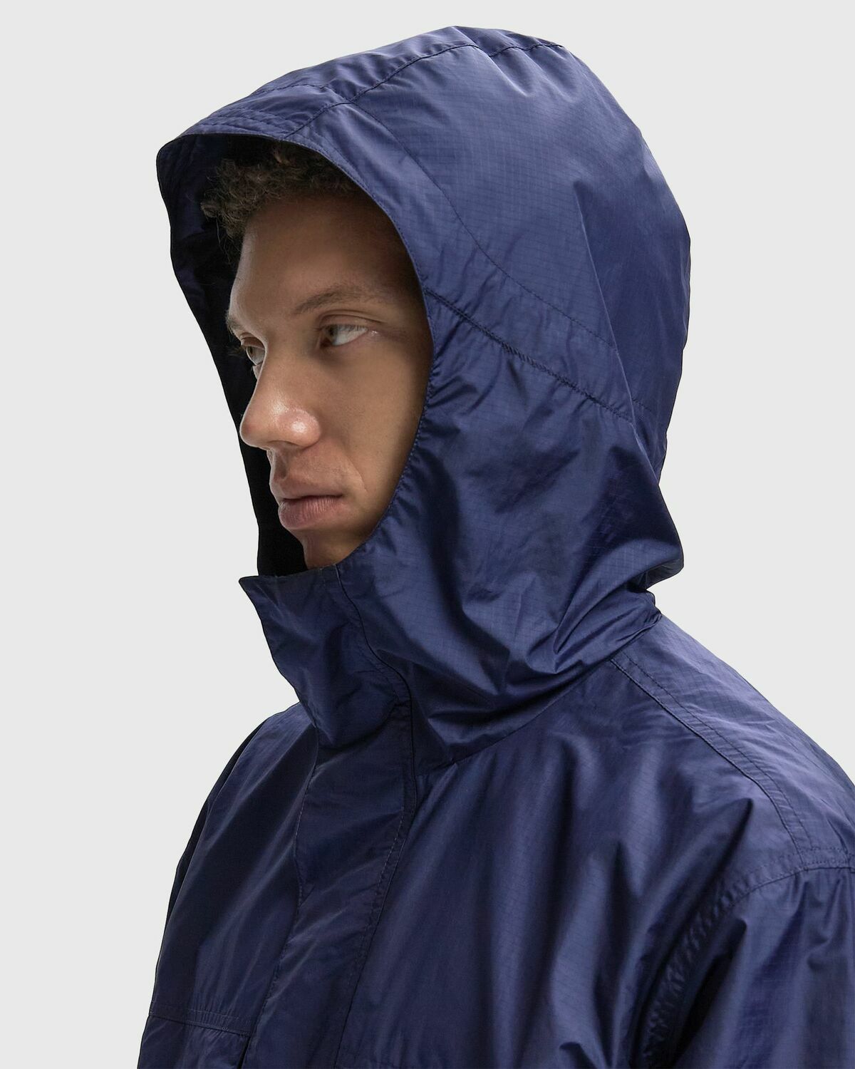 Parel studios HEKLA JACKET Blue Mens Windbreaker