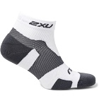 2XU - Vectr Stretch-Nylon Crew Socks - White