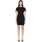 Burberry Black Ribbed Minidress