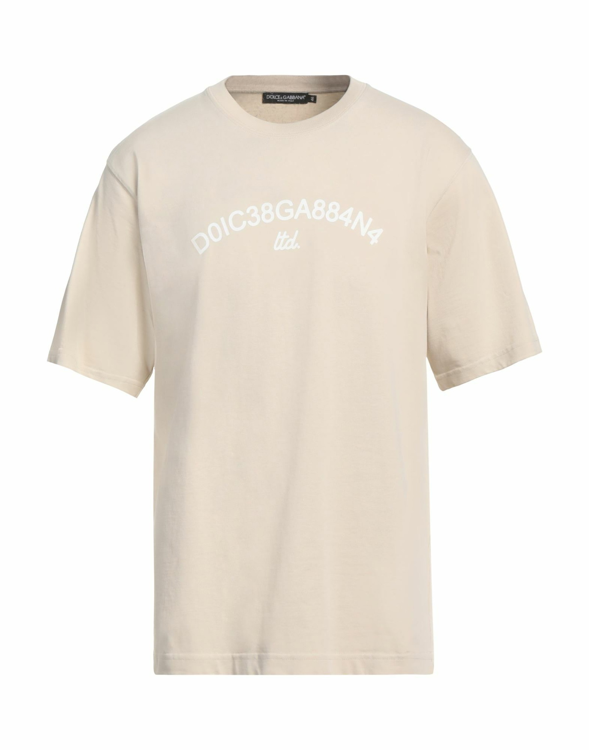 Dolce & gabbana Mens T-shirt in Beige