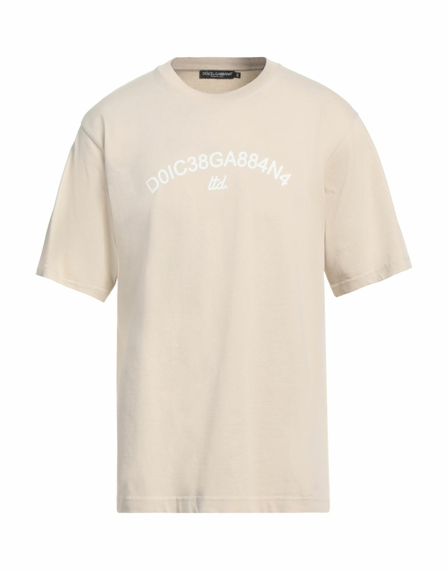 Photo: Dolce & gabbana Mens T-shirt in Beige