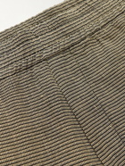 Barena - Straight-Leg Checked Woven Suit Trousers - Green