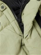 Moncler Genius - Pharrell Williams Two-Tone Quilted Shell Hooded Down Jacket - Green