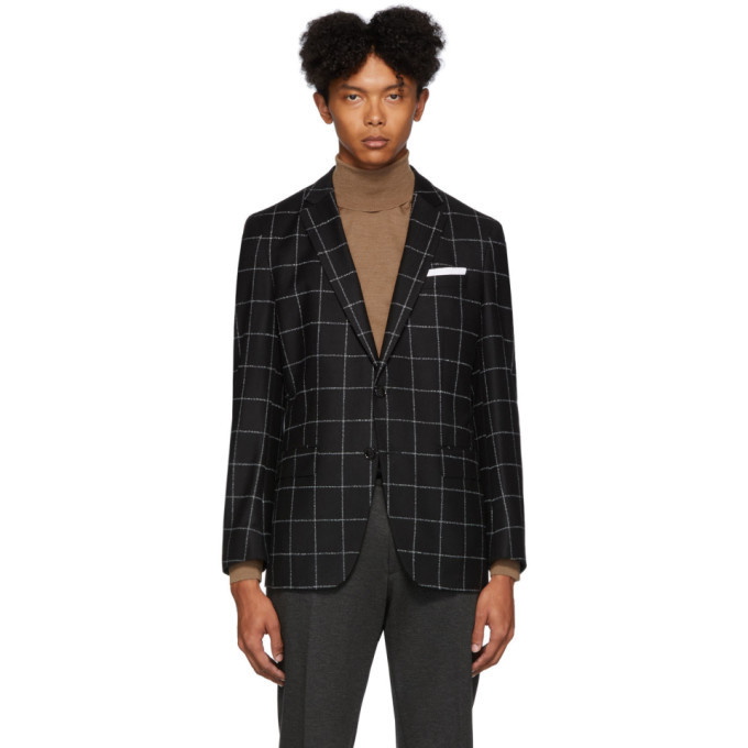 Photo: Boss Black Check Heartly Blazer