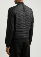 Moose Knuckles Granite Nylon and Cotton Bomber Jacket Black