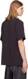 NEEDLES Purple S/S Crew Neck T-shirt