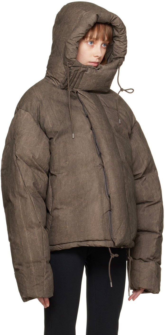 Entire Studios Brown Soa Down Jacket Entire Studios Entire Studios Brown Soa Down Jacket Entire Studios