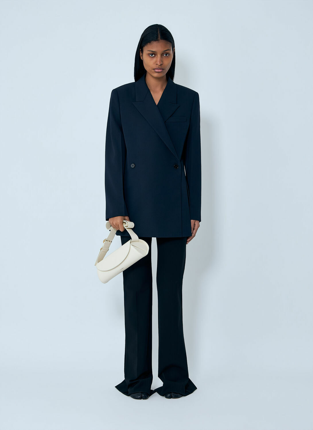 Jil Sander Double-Breasted Wool Blazer