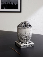 Neighborhood - Cauldron Ceramic Incense Burner - White