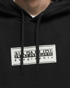 Napapijri B-BOX LOGO H SWEAT Black Mens Hoody