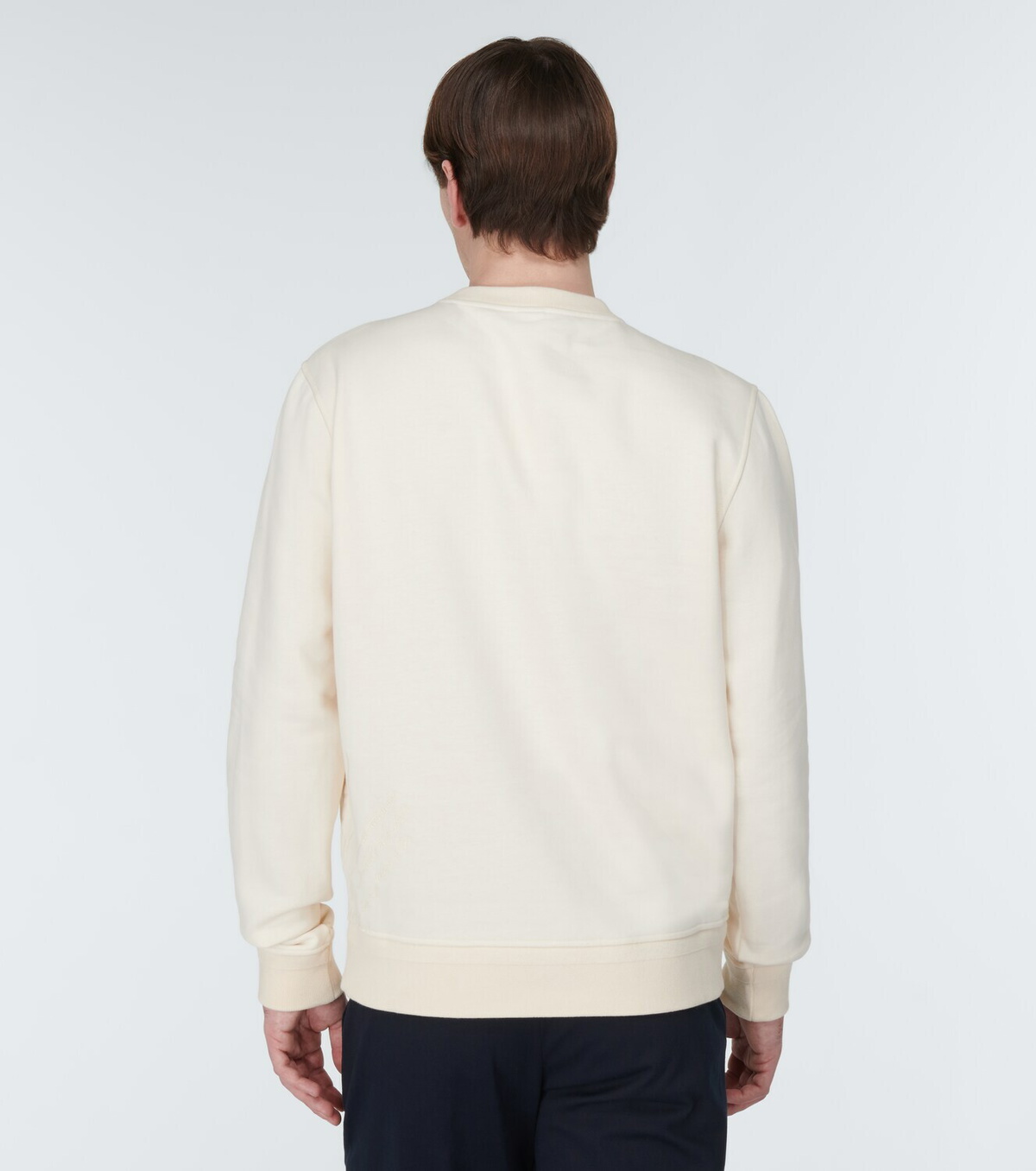 Berluti Scritto embroidered cotton sweatshirt