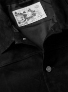 Nudie Jeans - Dante Nubuck Trucker Jacket - Black
