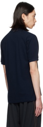COMME des GARÇONS PLAY Navy Heart Polo